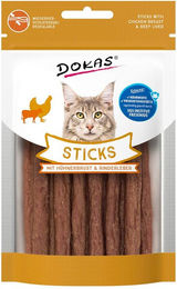 Dokas Hundeleckerli Sticks mit Hühnerbrust und Rinderleber 10x30g – Bild 1 von 2