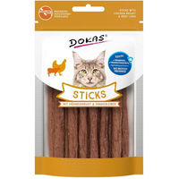 Produktbild von Dokas Hundeleckerli Sticks mit Hühnerbrust und Rinderleber 10x30g
