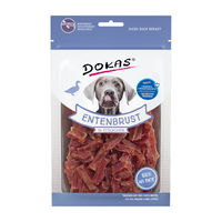 Produktbild von Dokas Hundesnack Entenbrust in Stückchen Trockenfleisch getreidefrei und monoprotein 70 g - 10 x 70 g