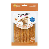 Produktbild von Dokas Hundesnack Hühnerbrust getrocknet Monoprotein 70 g - 12 x 70 g