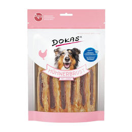 Dokas Hundesnack Hühnerbrust mit Leber mit hohem Fleischanteil 220 g - 8 x 220 g – Bild 1 von 2