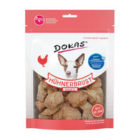 Produktbild von Dokas Hundesnack Hühnerbrust Nuggets Trockenfleisch glutenfrei 110 g - 10 x 110 g