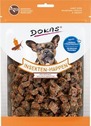 Produktbild von Dokas Hundesnack Insekten-Happen mit Mehlwürmern, Grillen und Süßkartoffeln 2 x 100 g Doppelpack - 10 x 100 g