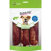 Produktbild von Dokas Hundesnack Kaurippe mit Entenbrust und Rind Monoprotein 210 g - 10 x 210 g
