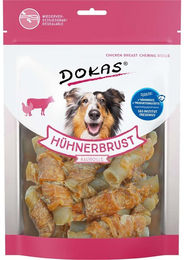 Produktbild von Dokas Hundesnack Kaurolle Hühnerbrust Monoprotein 2x250g