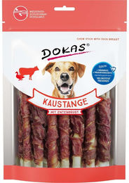 Produktbild von Dokas Hundesnack Kaustange mit Entenbrust 600g