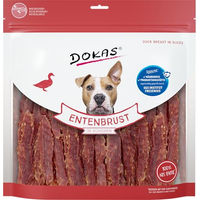 Produktbild von Dokas Hundesnack Trockenfleisch Ente Monoprotein 4 x 900 g - 4 x 900 g