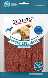 Dokas Hundesnack Trockenfleisch Pferd Monoprotein Sensitive 60 g - 12 x 60 g – Bild 1 von 2