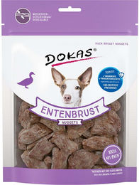 Dokas Hundesnacks Entenbrust Nuggets gefriergetrocknet Ente monoprotein und getreidefrei 110g - 10 x 110 g – Bild 1 von 4