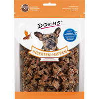 Produktbild von Dokas Insekten-Happen Mehlwürmer Grillen und Karotte Sensitive 2x100g