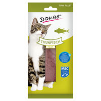 Produktbild von Dokas Katzen Leckerli Thunfisch Filet MSC 22 g - 9 x 22 g