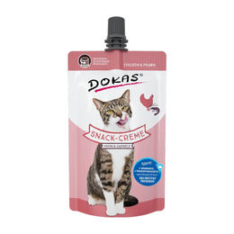 Dokas Katzen Snack-Creme Huhn & Garnele Adult 90 g - 14 x 90 g – Bild 1 von 2