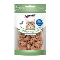 Produktbild von Dokas Katzensnack Entenherzen gefriergetrocknet 15 g - 6 x 15 g