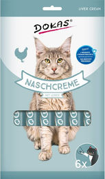 Dokas Katzensnack Naschcreme mit Leber und Huhn für erwachsene Katzen 90g - 12 x 90 g – Bild 1 von 3
