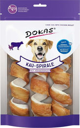 Produktbild von Dokas Kau-Spirale mit Hühnerbrust Getreidefrei 8x110g