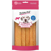 Produktbild von Dokas Kauchips Hühnerbrust Monoprotein Kausnack für Hunde Adult 875 g - 5 x 175 g