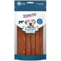 Produktbild von Dokas Kauchips mit Entenbrust und Rind für Hunde Adult mit hohem Fleischanteil 175 g - 5 x 175 g