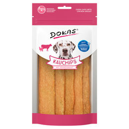 Dokas Kauchips mit Hühnerbrust Hundesnack Monoprotein 175 g - 5 x 175 g – Bild 1 von 3