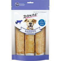 Produktbild von Dokas Kaurippe mit Hühnerbrust Hundesnack Monoprotein mit hohem Fleischanteil 210g - 10 x 210 g