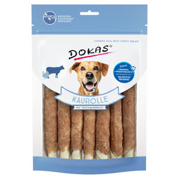 Dokas Kaurolle Truthahn und Rind Hundesnack getreidefrei glutenfrei ohne Zucker 190 g - 9 x 190 g – Bild 1 von 4