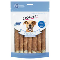 Produktbild von Dokas Kaurolle Truthahn und Rind Hundesnack getreidefrei glutenfrei ohne Zucker 190 g - 9 x 190 g