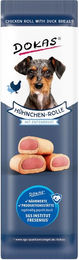 Produktbild von Dokas Kausnack Hühnchen-Rolle mit Ente 8x10g