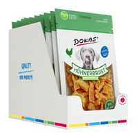 Produktbild von Dokas Kausnack Hühnerbrust in Stückchen Monoprotein Hundesnack 10 x 70g - 10 x 70 g
