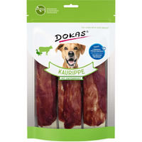 Produktbild von Dokas Kausnack Kaurippe mit Entenbrust für Hunde 2x210g