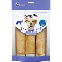 Produktbild von Dokas Kausnack Kaurippe mit Hühnerbrust für Hunde 5x210g