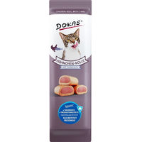 Produktbild von Dokas Leckerli Hühnchen-Rolle mit Thunfisch 8x10g