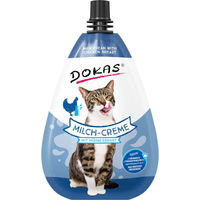 Produktbild von Dokas Milch-Creme mit Hühnerbrust 4x80g für Katzen