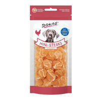 Produktbild von Dokas Mini-Steaks Hühnerbrust und Kabeljau Belohnungssnack 150g