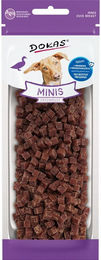 Produktbild von Dokas Minis Belohnungssnack Entenbrust für erwachsene Hunde 9x70g