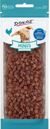 Produktbild von Dokas Minis Belohnungssnack Hühnerbrust für Hunde 9x70g