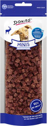 Dokas Minis Hundesnack Hirschfleisch Monoprotein mit hohem Fleischanteil 60 g - 10 x 60 g – Bild 1 von 3
