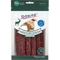 Produktbild von Dokas Monoprotein Trockenfleisch Hirsch 6x60g