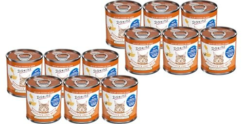 Dokas Schleck und Weg Katzendrink Huhn Creme für erwachsene Katzen 12 x 100 g – Bild 1 von 2