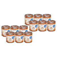 Produktbild von Dokas Schleck und Weg Katzendrink Huhn Creme für erwachsene Katzen 12 x 100 g