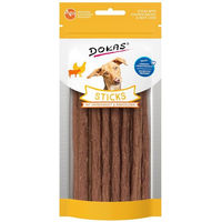 Produktbild von Dokas Sticks mit Hühnerbrust und Rinderleber 2x60 g für Hunde