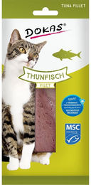 Produktbild von Dokas Thunfisch Filet Leckerli 3x22g