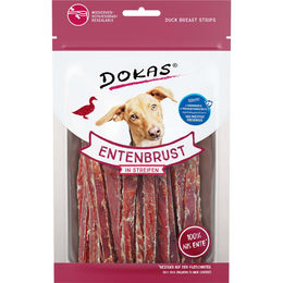 Dokas Trockenfleisch Entenbrust in Streifen 6x70g – Bild 1 von 2