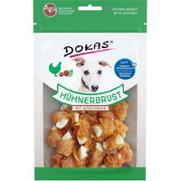 Produktbild von Dokas Trockenfleisch Hühnerbrust mit Kokosnuss 3x60g