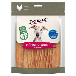 Dokas Welfare Chicken Hühnerbrust getrocknet Hund Monoprotein mit hohem Fleischanteil 170 g - 11 x 170 g – Bild 1 von 4