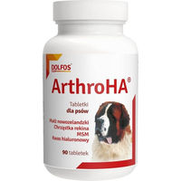 Produktbild von DOLFOS ArthroHA Gelenk-Supplement für Hunde mit Hyaluronsäure 150 Tabletten