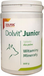 DOLFOS Dolvit Junior Vitamin- und Mineralstoffpräparat für Welpen und Junghunde 800g – Bild 1 von 1