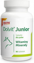 DOLFOS Dolvit Junior Vitamin- und Mineralstoffpräparat für Welpen und Junghunde 90 Tabletten – Bild 1 von 1