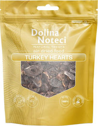 Produktbild von Dolina Noteci Hund Belohnungssnack Putenherzen Monoprotein ohne Zusatzstoffe 3 x 150 g