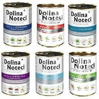 Produktbild von Dolina Noteci Hundefutter Gemischte Geschmacksrichtungen ohne Geflügel mit hohem Fleischanteil 400 g x 30 Stück
