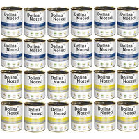 Produktbild von Dolina Noteci Mix Hundefutter Huhn Kabeljau und Brokkoli 24x800g