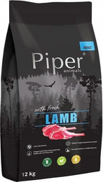 Dolina Noteci Piper Animals Getreidefreies Trockenfutter mit Lamm für erwachsene Hunde 12 kg - 12 kg – Bild 1 von 2